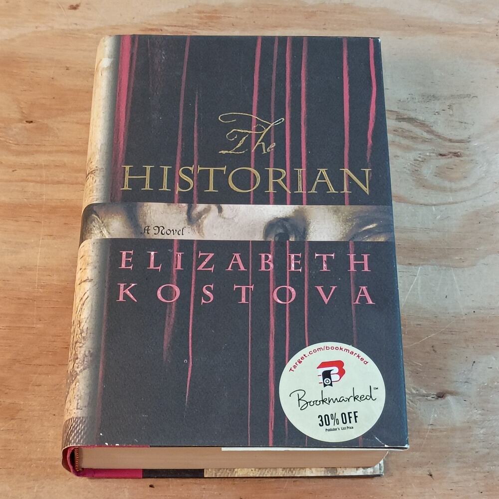 The Historian Elizabeth Kostova Hardcover 1st Edition 2005 Vampire Novel Target